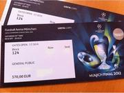 Champions League Munich Final 2012 tickets