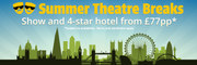 Enticing Deals Just at £77pp for Theatre Lovers Visiting London!